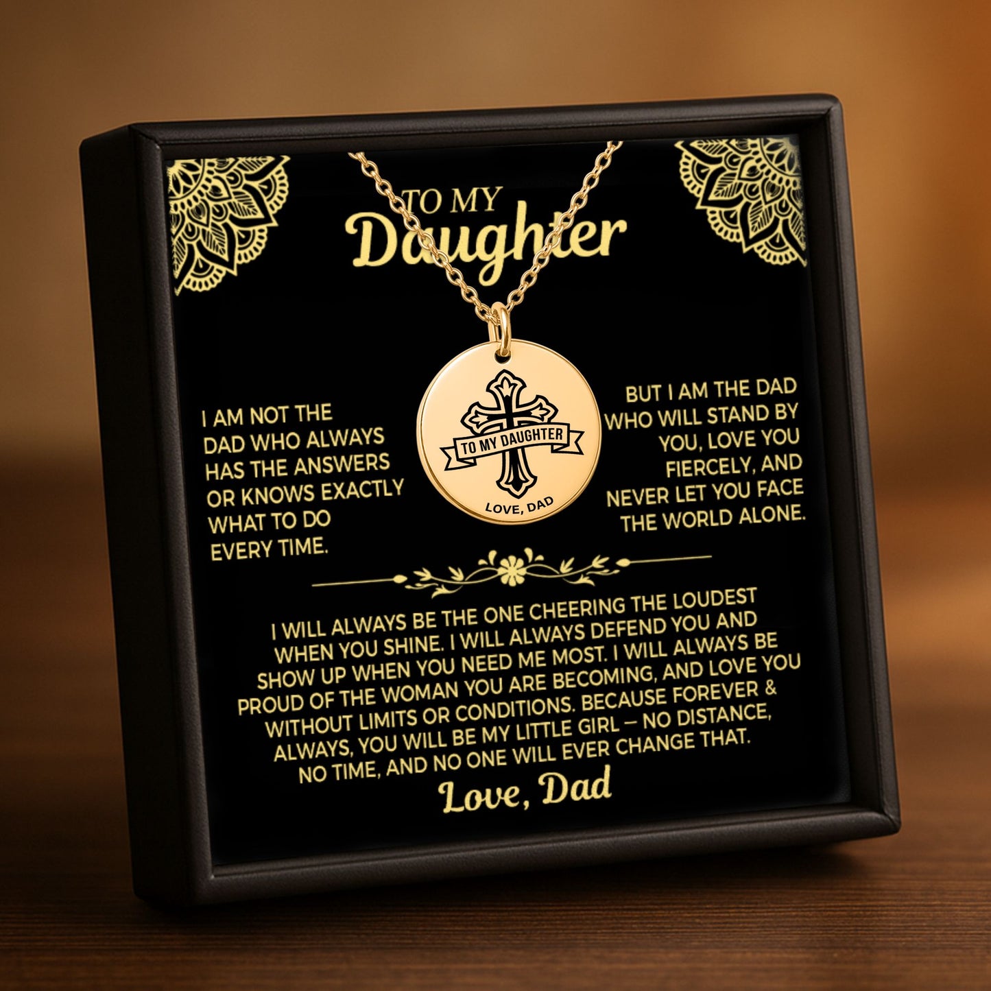 To My Daughter - Love Dad - Beautiful Gift Set
